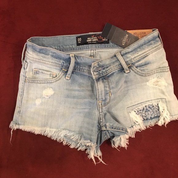 Jean low rise shorts - Picture 1 of 2